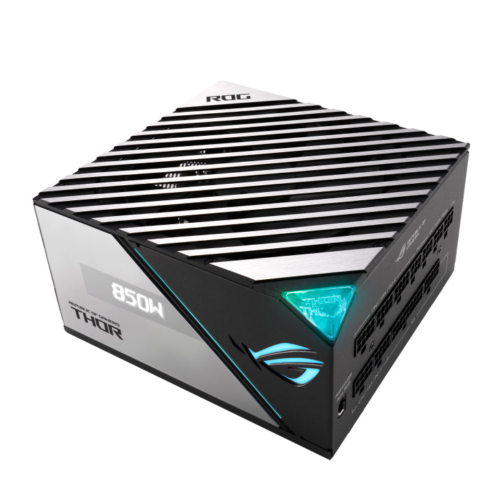 Fuente de Poder Asus ROG-THOR-850P2-GAMING 850W ATX 12V 80 Plus Platinum ll Modular 20+4 pin Fan 135mm OLED ARGB