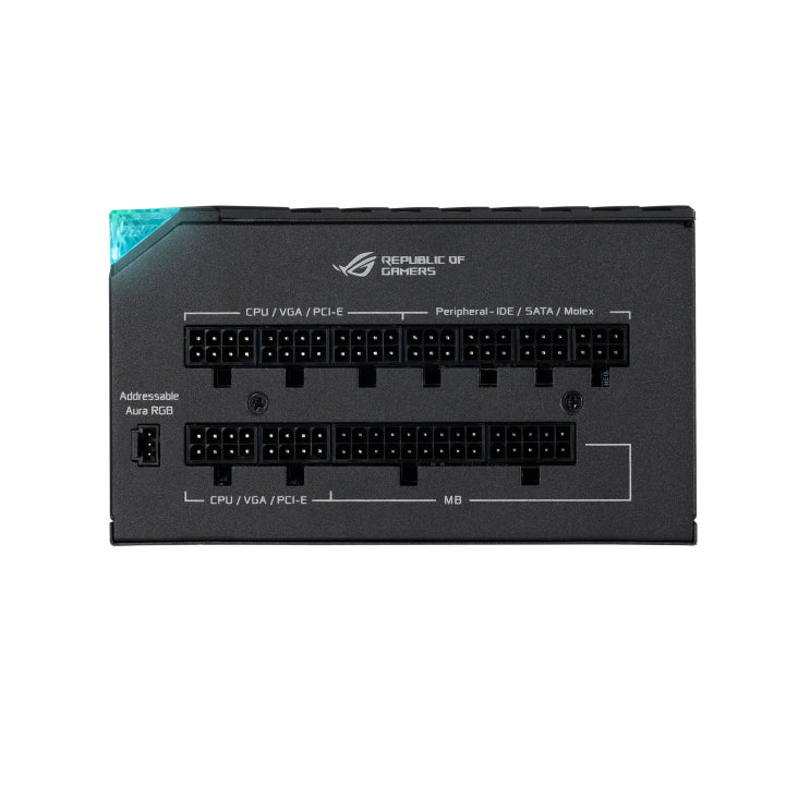 Fuente de Poder Asus ROG-THOR-850P2-GAMING 850W ATX 12V 80 Plus Platinum ll Modular 20+4 pin Fan 135mm OLED ARGB