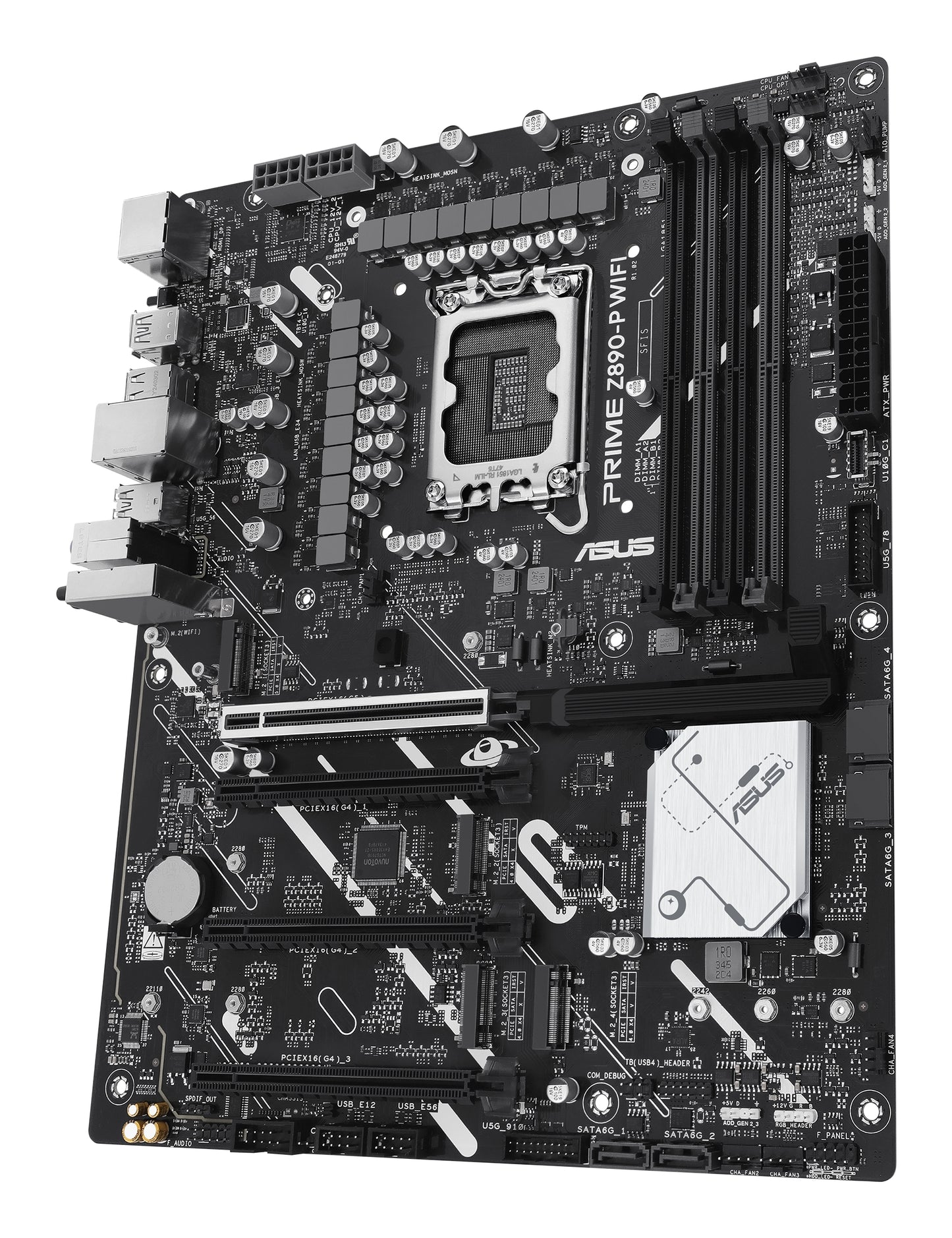 TARJETA MADRE ASUS (PRIME Z890-P WIFI) SOCKET 1851 15A 4 DDR5 HDMI TB PCIE-5.0 WIFI7 ATX