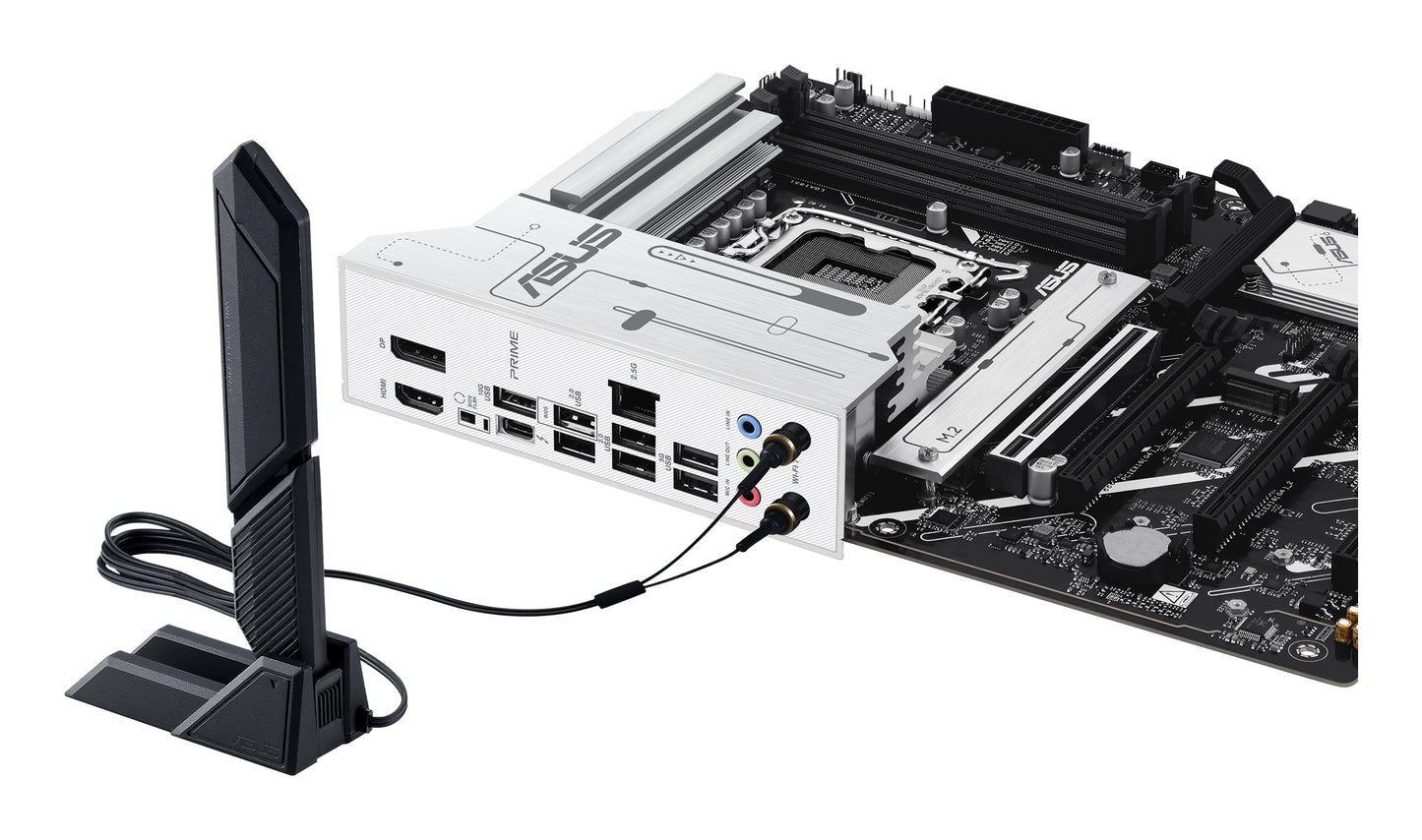 TARJETA MADRE ASUS (PRIME Z890-P WIFI) SOCKET 1851 15A 4 DDR5 HDMI TB PCIE-5.0 WIFI7 ATX