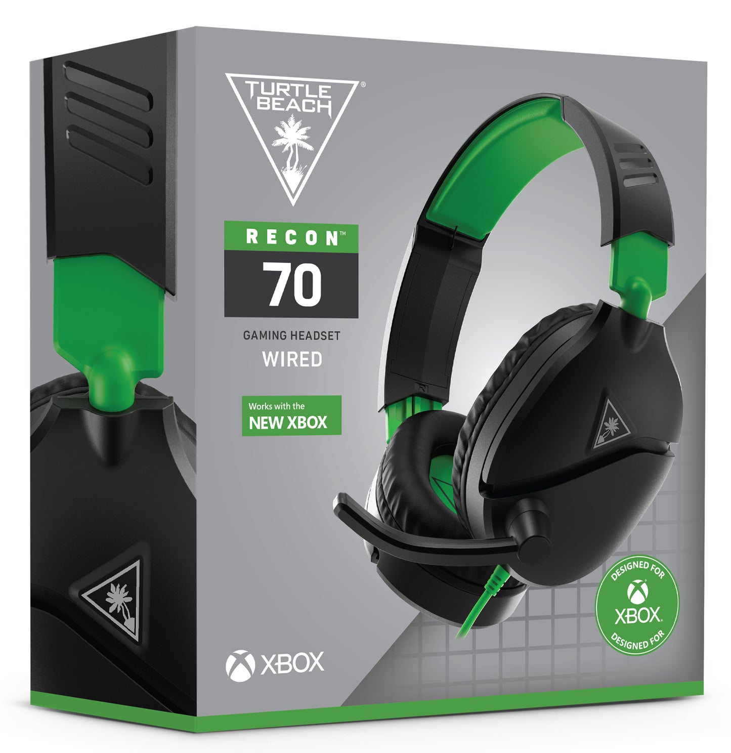 Audífonos Turtle Beach EarForce Recon 70 Diadema Alámbrico 3.5mm Cable 1.2m Xbox Negro