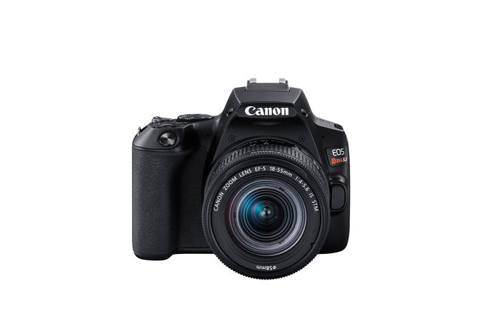 Camara Canon EOS Rebel SL3 con Lente EF-S 18-55mm Sensor CMOS 24.1MP