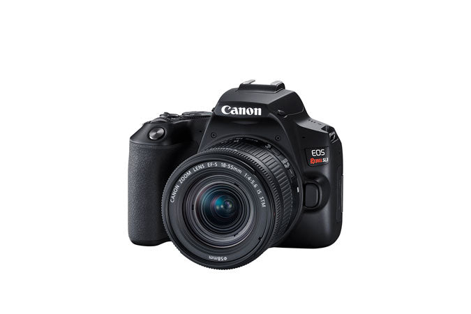 Camara Canon EOS Rebel SL3 con Lente EF-S 18-55mm Sensor CMOS 24.1MP