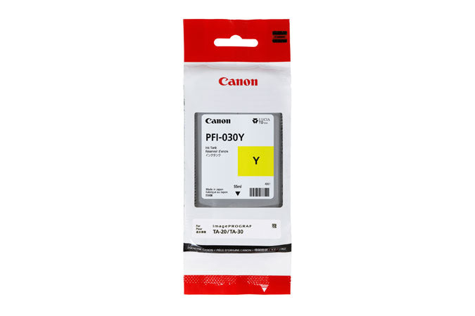 CARTUCHO INKJET PFI-030 Y YELLO 55ML P TA20 TA30