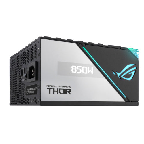 Fuente de Poder Asus ROG-THOR-850P2-GAMING 850W ATX 12V 80 Plus Platinum ll Modular 20+4 pin Fan 135mm OLED ARGB
