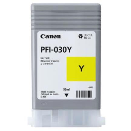 CARTUCHO INKJET PFI-030 Y YELLO 55ML P TA20 TA30