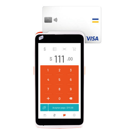 Terminal Portátil Clip Pro 2.0 Acepta Tarjetas de Crédito / Debito Cuenta con Internet Propio