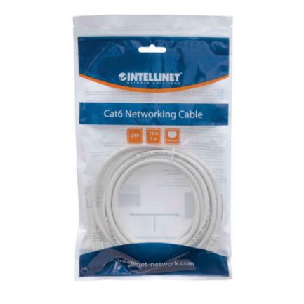 CABLE DE RED PATCH CAT6 RJ45 2.0M BLANCO