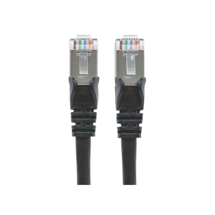 CABLE DE RED PATCH CAT6A RJ45 3.0M SFTP BLINDADO NEGRO