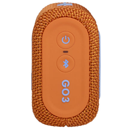 Altavoz JBL Portátil Bluetooth GO 3.5 Horas de Batería y Resistente al agua Color Naranja