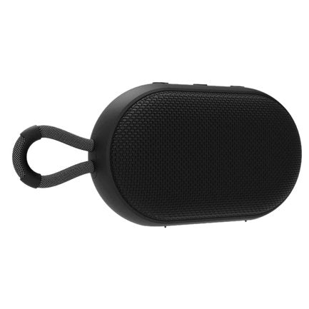 Bocina Portatil Klip Xtreme Bluetooth TWS 6W GrooveSplash KBS-030BK Hasta 12 hrs IPX7 Color negro