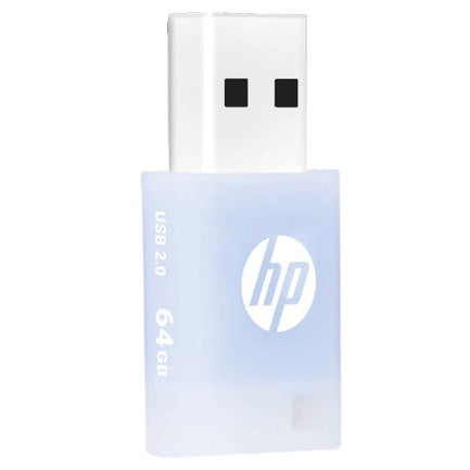 Unidad de Memoria Flash USB PNY HP v168b 64GB Color Azul Cielo USB 2.0