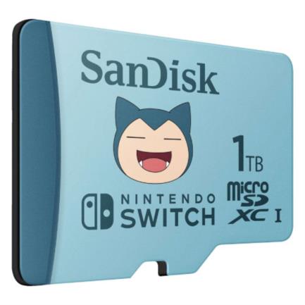 Memoria SANDISK Micro SD Nintendo Pokemon 1TB SDSQXAO-1T00-GN6ZK