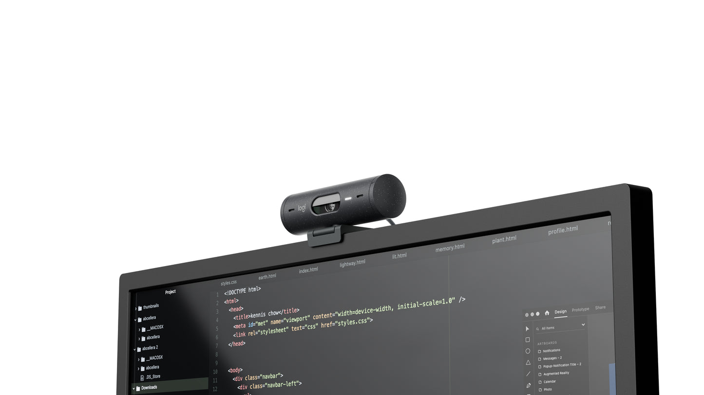CAMARA LOGITECH BRIO 500 - GRAPHITE - AMR