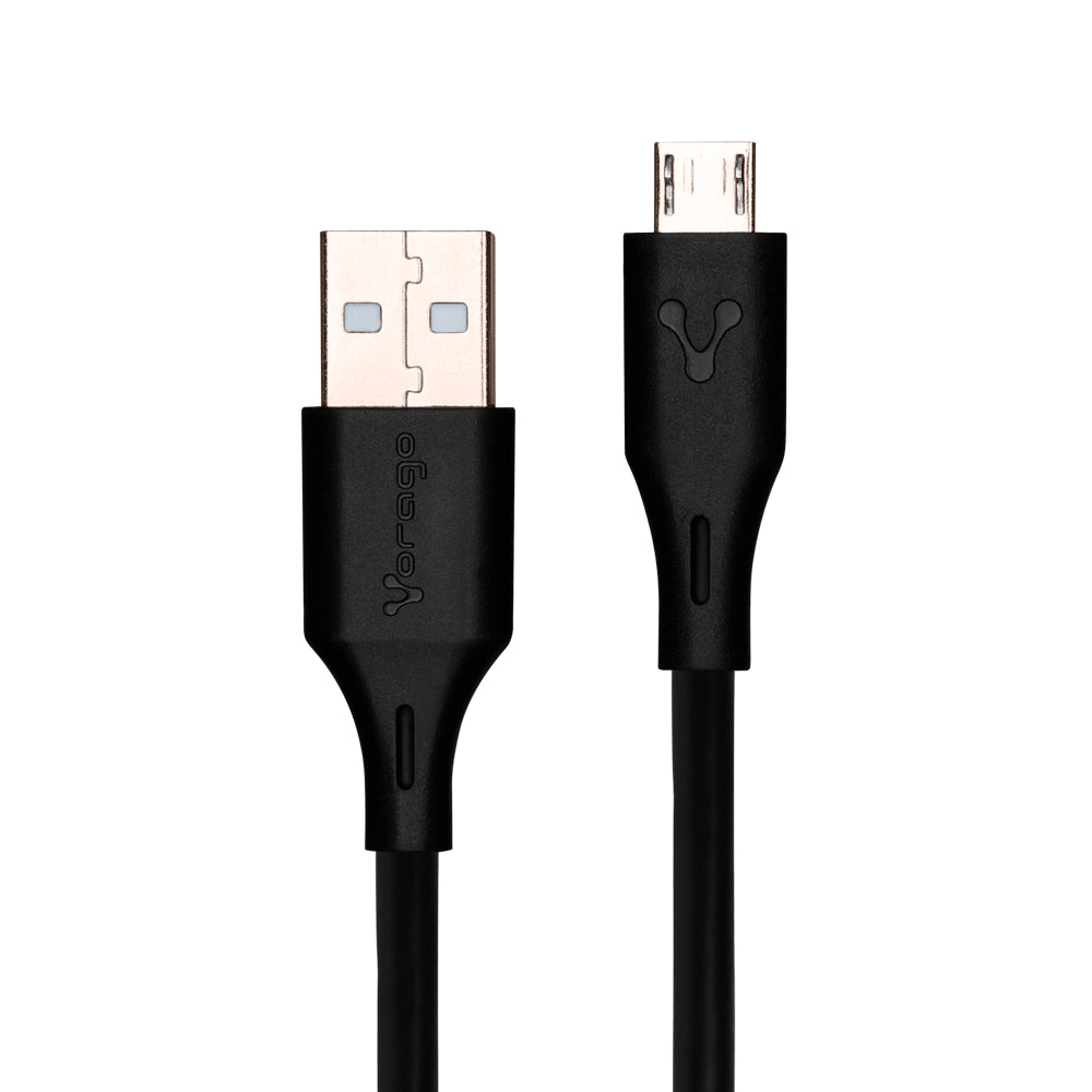 CABLE USB VORAGO CAB-M01B USB-  MICRO USB 1 METRO NEGRO