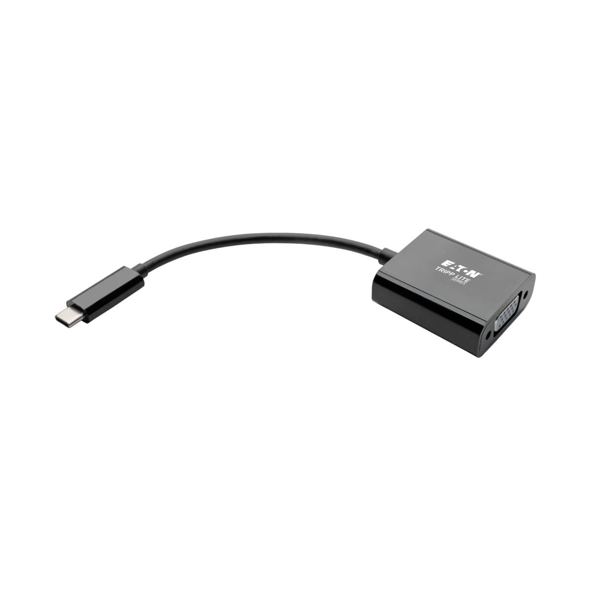 Adaptador Tripp Lite USB-C a VGA con Modo Alterno DP 1.2 Color Negro