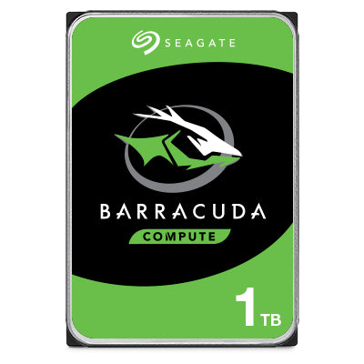 Disco Duro Interno Seagate Barracuda 1TB 3.5" 7200RPM SATA lll 6Gbit/s Cache 256MB para PC