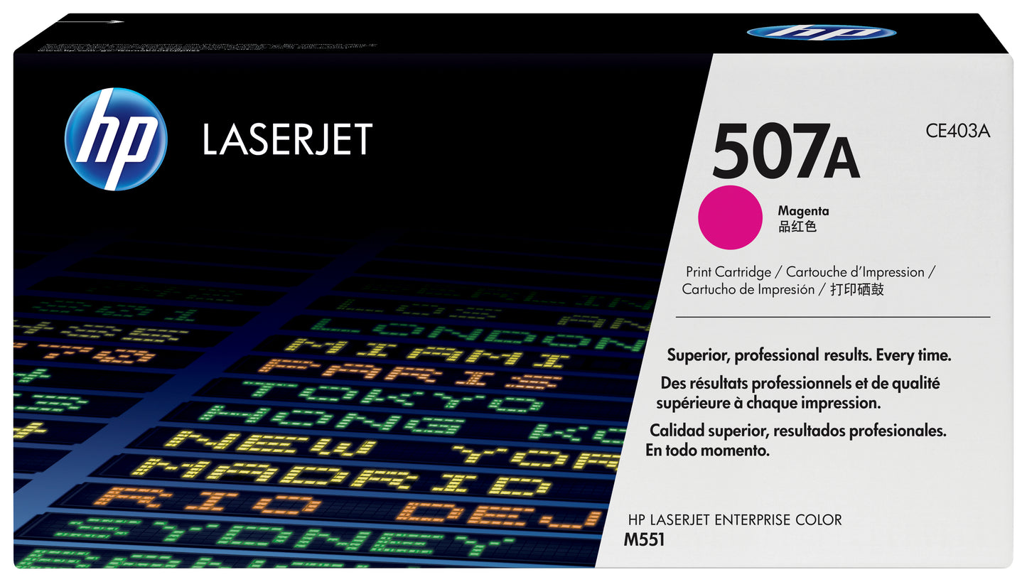 TONER 507A COLOR LASJET MAGENTA