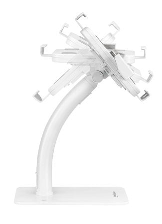 Soporte de Suelo Manhattan Antirrobo para Tablet/iPad 7.9" a 11" Color Blanco