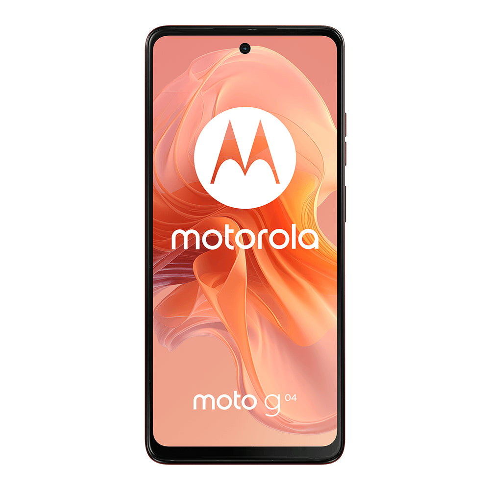 Smartphone Motorola G04 6.6" Unisoc T606 128GB/4GB Cámara 16MP/5MP Android 14 Color Naranja