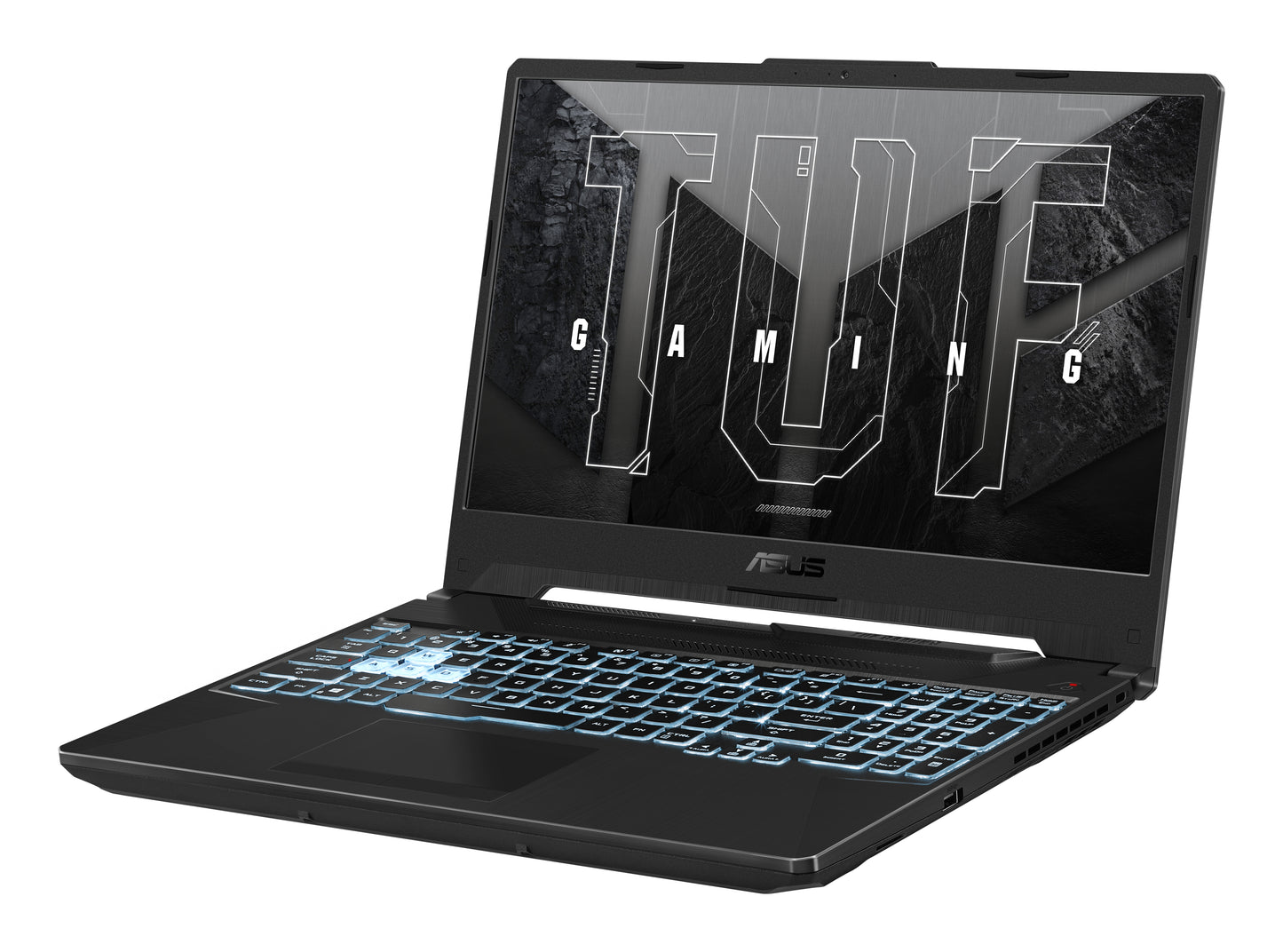 LAPTOP ASUS Gaming TUF FA506NF-HN030W15.6" R5 R5-7535HS 3.3Ghz 8GB 512GB PCIE G4 SSD SSD NV RTX-2050 4GB Win 11 Home Color Negro