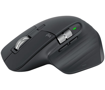 Logitech MX Master 3S ratón Oficina Diestro RF inalámbrico + bluetooth Óptico 8000 DPI