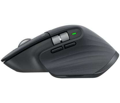 Logitech MX Master 3S ratón Oficina Diestro RF inalámbrico + bluetooth Óptico 8000 DPI