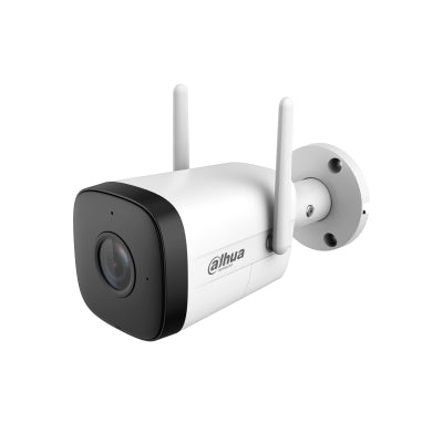 Cámara IP Dahua Bullet Wi-Fi 2MP Lente de 2.8mm 100° Apertura IR de 30m Micrófono y Altavoz Integrados Ranura MicroSD