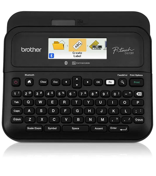 Rotulador Electrónico Brother P-Touch PTD610 Pantalla Color Conexión Cortador Automático PC/Móvil