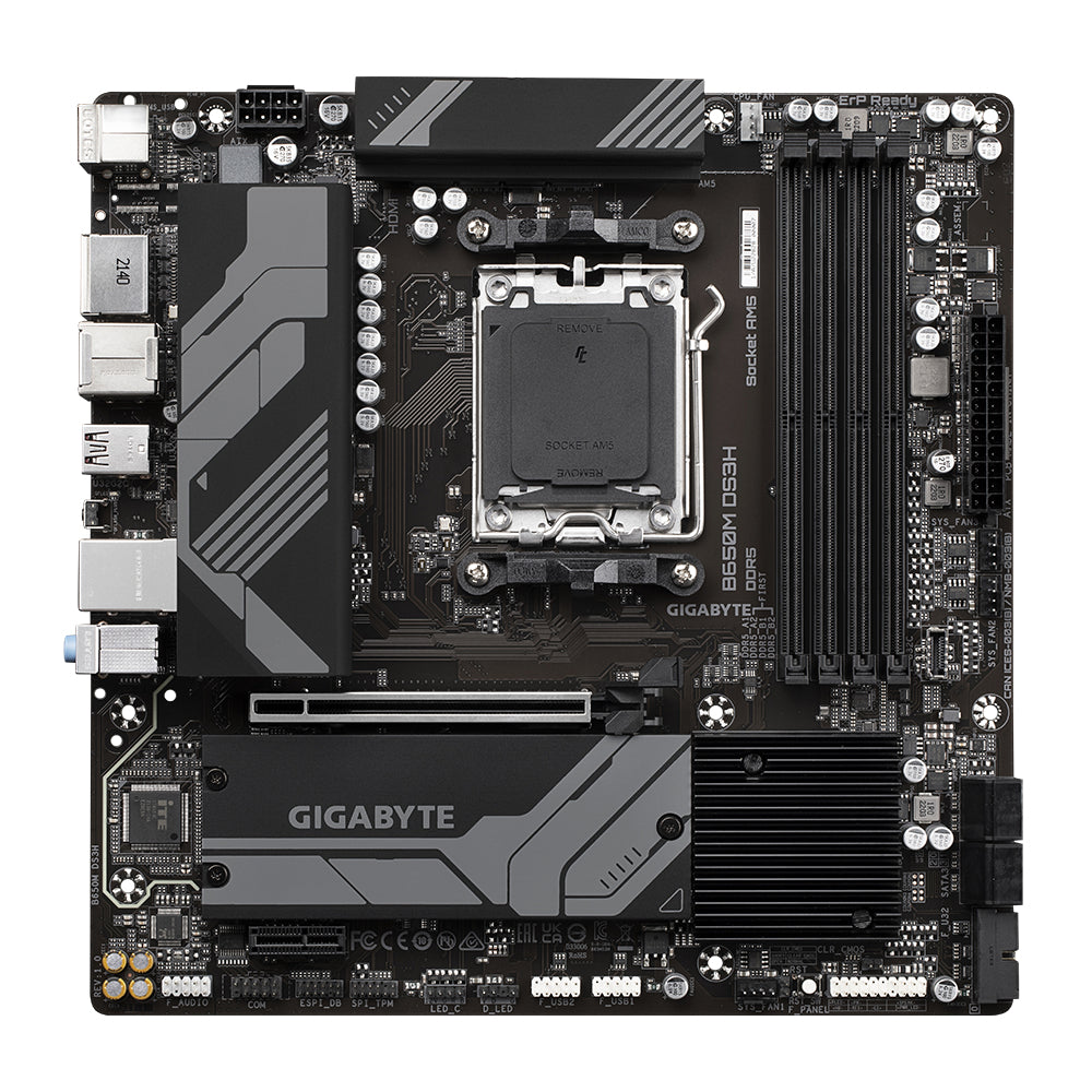 TARJETA MADRE GIGABYTE B650 DS3 H AMD AM5 MATX DDR5 HDM/DP/USB-C