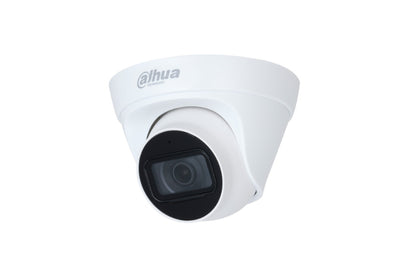 Cámara IP Dahua Domo 2MP Lente de 2.8mm 102° de Apertura Micrófono Integrado IR de 30m IP67/PoE/DWDR