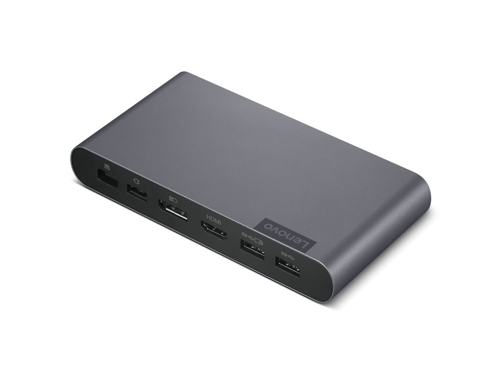 Lenovo USB-C Universal Business Dock Alámbrico 2 x USB 3.2 Gen 2 (3.1 Gen 2) Type-C Gris