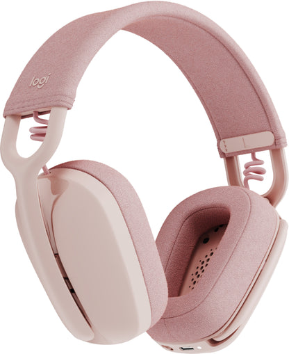 Logitech Zone Vibe 100 Auriculares Inalámbrico Diadema Llamadas/Música Bluetooth Rosa