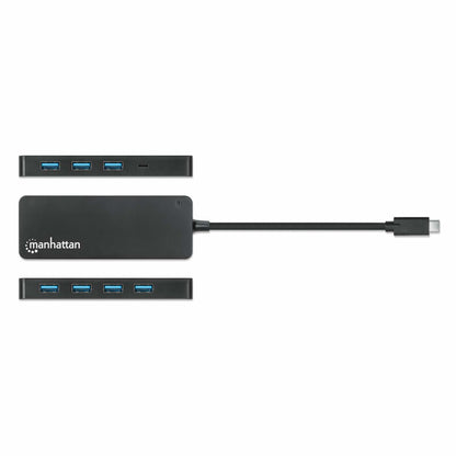 HUB Manhattan USB-C V3.2  7 Ptos A 5Gbps
