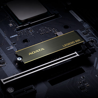 Unidad de Estado Solido ADATA Legend 800 (AZUL) 1000GB PCIe Gen3 Con Disipador