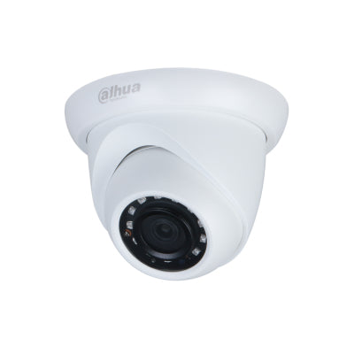 Cámara IP Dahua Domo 4MP Lente de 2.8mm/93° de Apertura/H.265+/WDR Real de 120 dB/IR de 30m/IP67/PoE