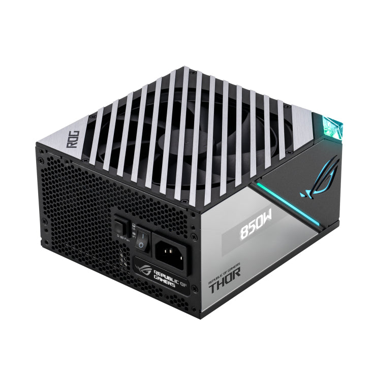Fuente de Poder Asus ROG-THOR-850P2-GAMING 850W ATX 12V 80 Plus Platinum ll Modular 20+4 pin Fan 135mm OLED ARGB