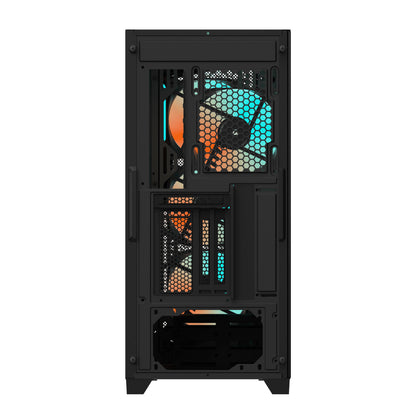 Gabinete Gamer Gigabyte C301 Glass Media Torre ITX mATX ATX EATX 4xFan ARGB Cristal Templado Negro