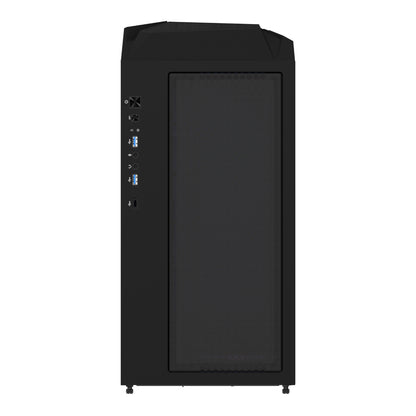 Gabinete Gamer Gigabyte C301 Glass Media Torre ITX mATX ATX EATX 4xFan ARGB Cristal Templado Negro