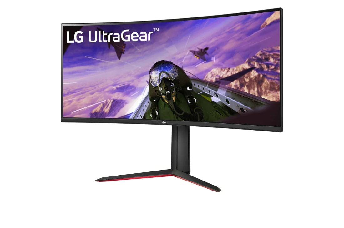 Monitor LG UltraGear Gaming 34" Curvo WQHD Resolución 3440x1440 Panel VA