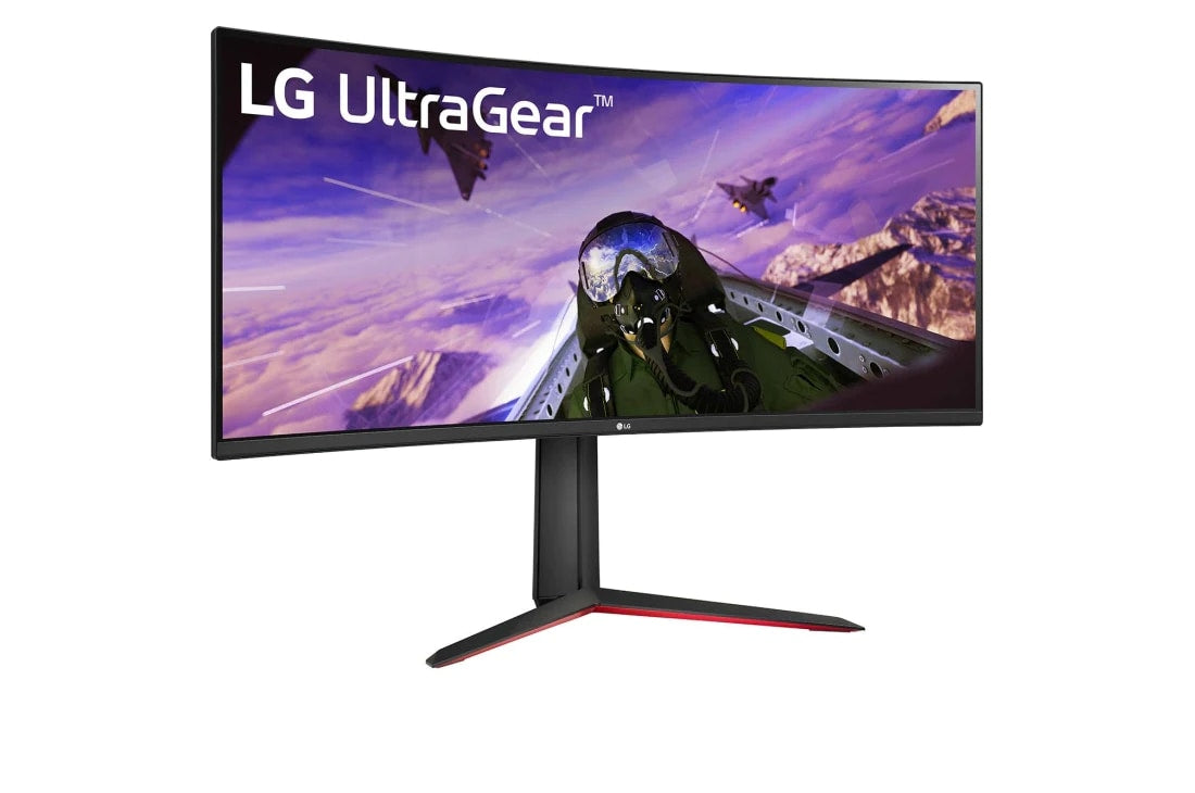 Monitor LG UltraGear Gaming 34" Curvo WQHD Resolución 3440x1440 Panel VA