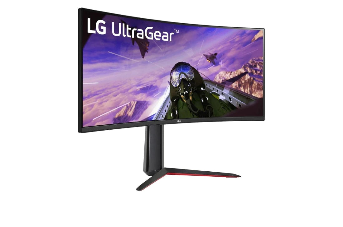 Monitor LG UltraGear Gaming 34" Curvo WQHD Resolución 3440x1440 Panel VA