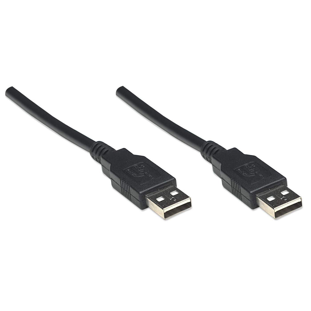 CABLE USB V2.0 A-A 1.8M NEGRO .