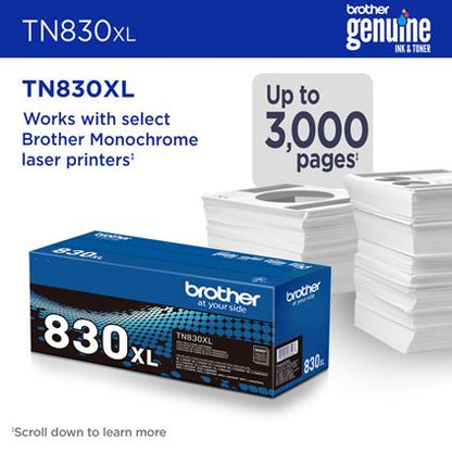 TONER BROTHER TN830XL PARA DCPL2660DW