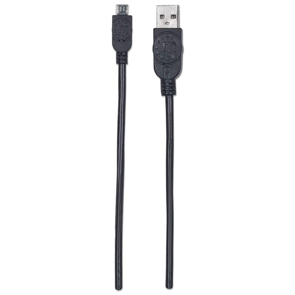 CABLE USB 2.0 A-MICRO B 3.0M NEGRO