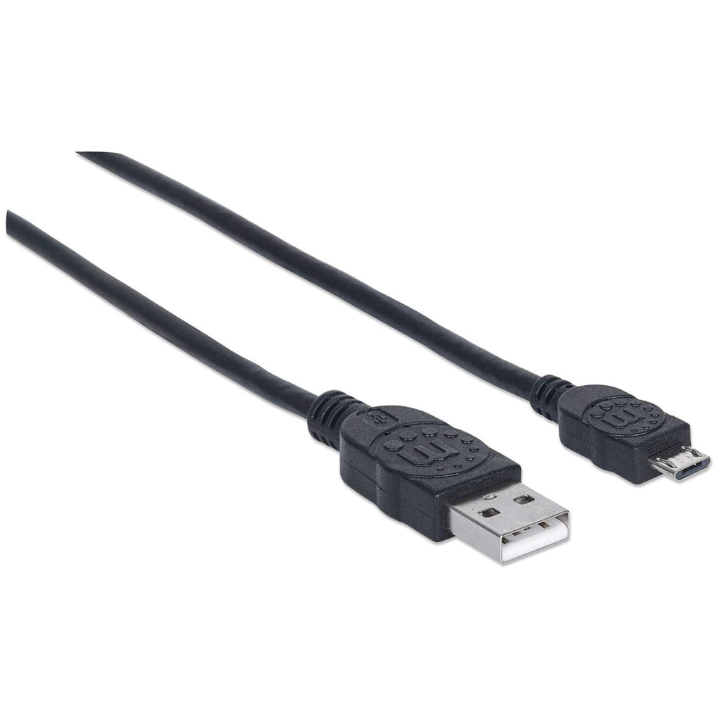 CABLE USB 2.0 A-MICRO B 3.0M NEGRO