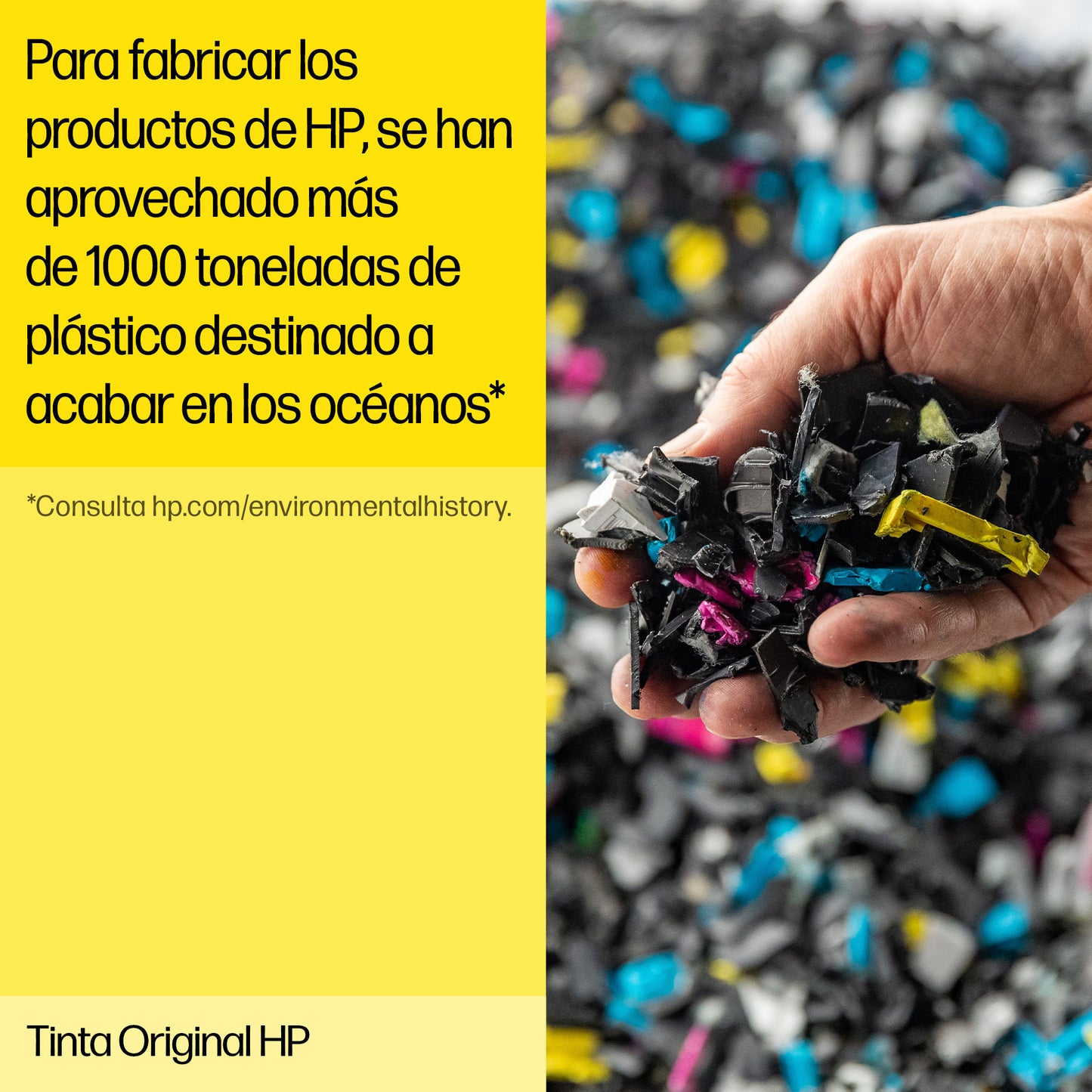 Tinta HP Latex 871A 3 Litros Color Amarillo