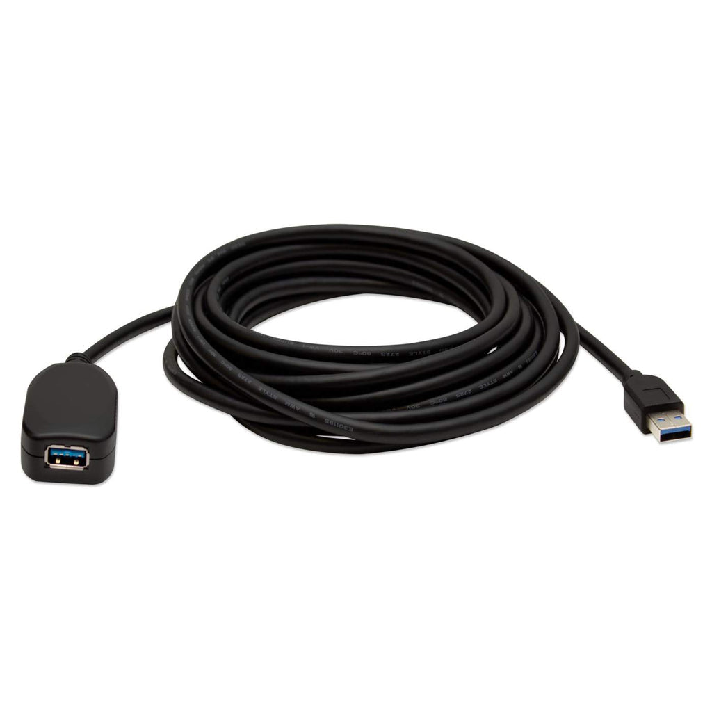 CABLE EXTENSION USB 5M ACTIVA ALTA VELOCIDAD 3.0 CON REPETIDOR