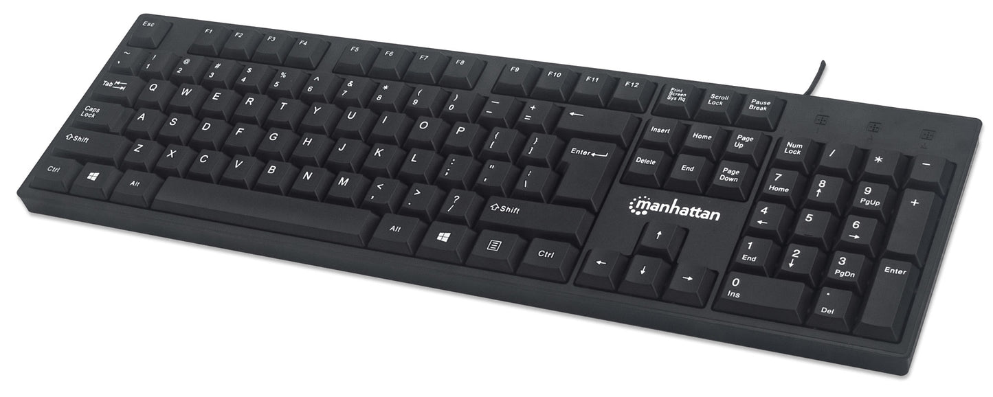 Teclado MANHATTAN MX USB Cableado