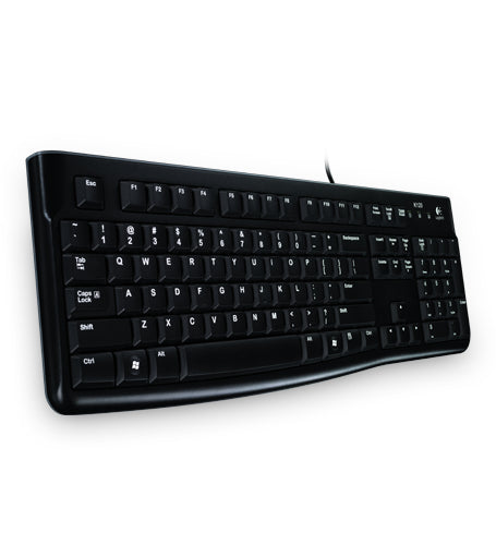 Logitech K120 teclado Oficina USB Negro